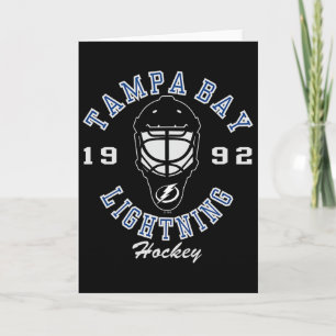 Tampa Y Lightning Hockey Maske Schwarz Offiziell L Karte
