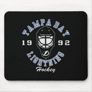 Tampa Y Lightning Hockey Maske Schwarz Offiziell L Mousepad