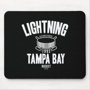 Tampa Y Lightning Hockey Puck Blau Offiziell Lizen Mousepad