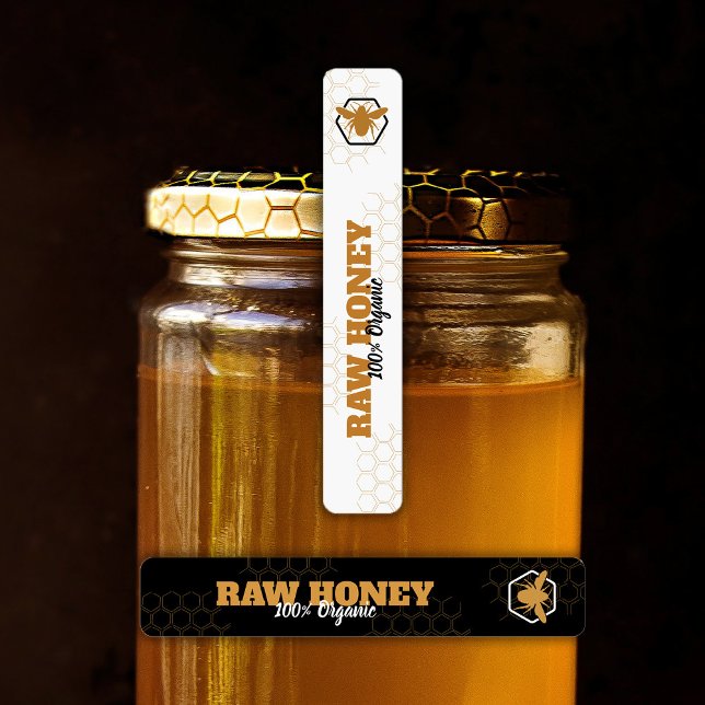 Tamper-Proof Modern Honey Product Label Packaging Etiketten (Von Creator hochgeladen)
