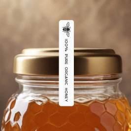 Tamper-proof Seal With Logo Honey Jar Security Lid Etiketten