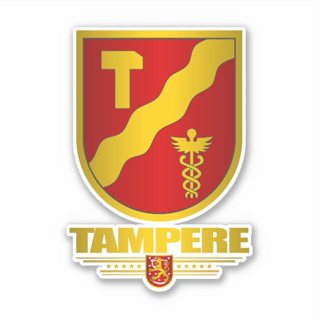 Tampere Aufkleber (Vorderseite)