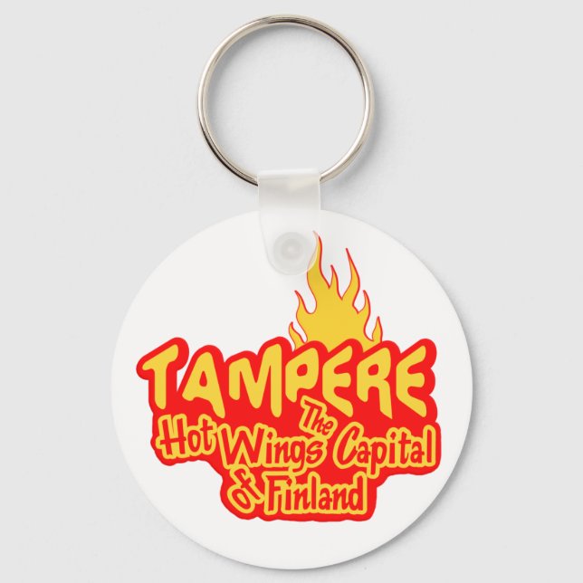 Tampere Hot Wings Schlüsselanhänger (Vorderseite)