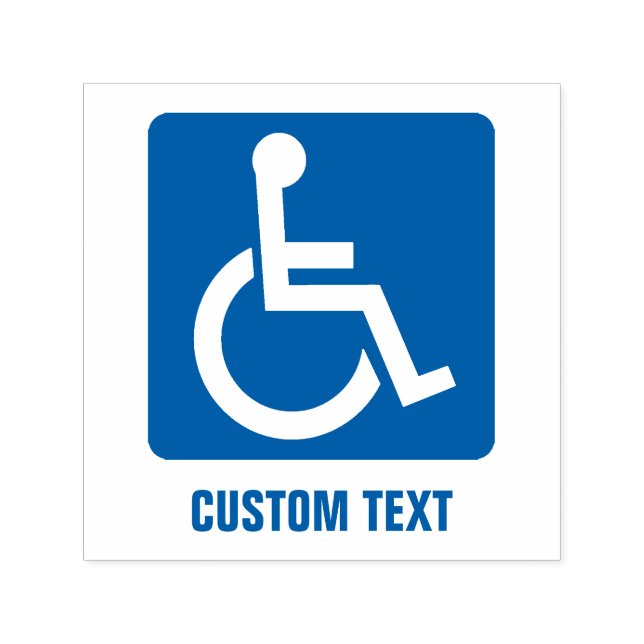 Tampon Auto-encreur Accessibilité (Design)