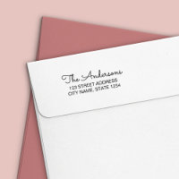 Adresse de famille de script moderne