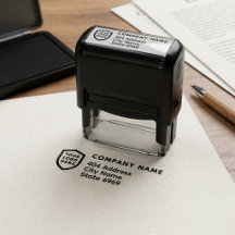 Adresse de retour d'entreprise | Logo Moderne Prof