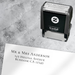 Tampon Auto-encreur Adresse de retour simple