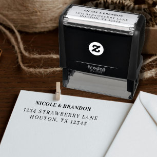 Tampon Auto-encreur Adresse de retour simple