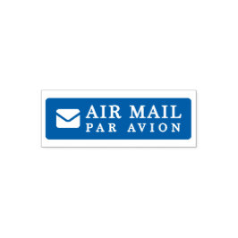 Tampon Auto-encreur AIR MAIL PAR AVION 手紙 エアメールスタンプ mail letter セルフインキ