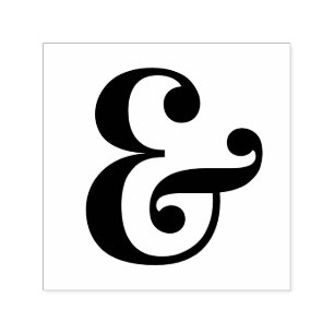 Tampon Auto-encreur Ampersand Chic Et Signal