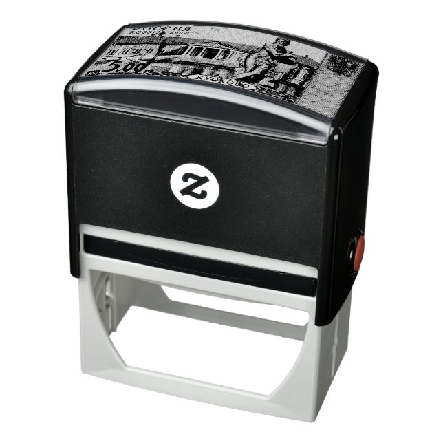 Tampon Auto-encreur Ancien timbre postal russe (Produit)