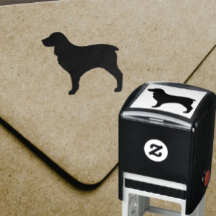 Tampon Auto-encreur Boykin Spaniel Chien race Silhouette