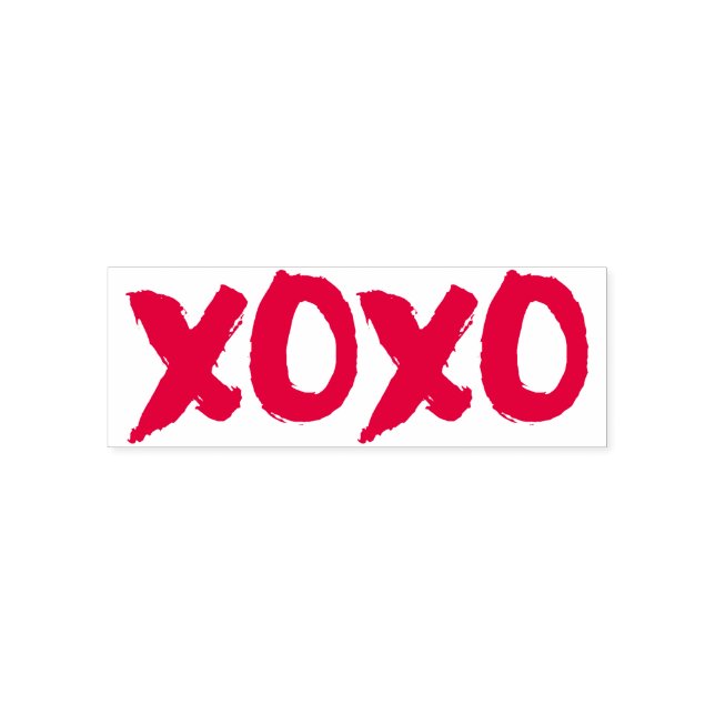 Tampon Auto-encreur Brosse XOXO (Design)
