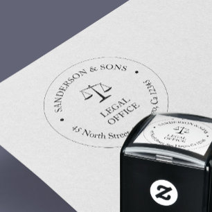 Tampon Auto-encreur Bureau juridique avocat avocat du logo