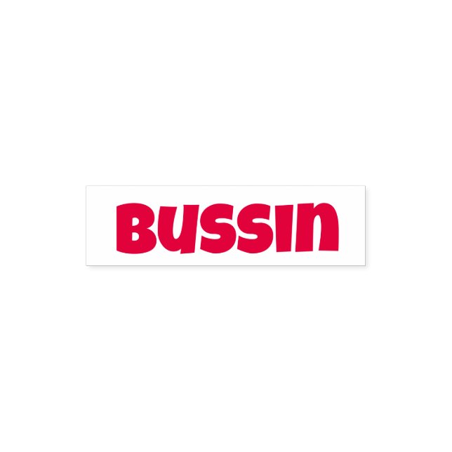 Tampon Auto-encreur Bussin (Design)