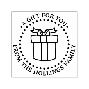 Tampon Auto-encreur Cadeau d'anniversaire Noël Hanoukka pour vous #2