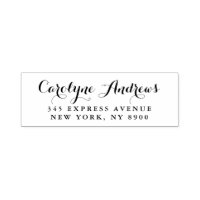 Calligraphie moderneAuto-Intention Adresse de reto