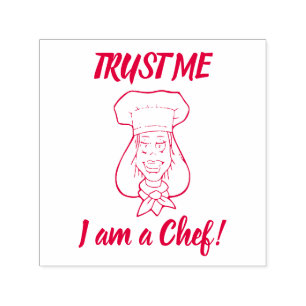 Tampon Auto-encreur Chef femme