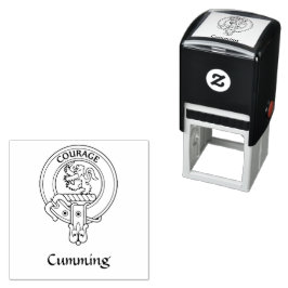 Tampon Auto-encreur Clan Cumul Crest Timbre en caoutchouc