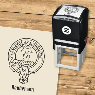 Tampon Auto-encreur Clan Henderson Crest