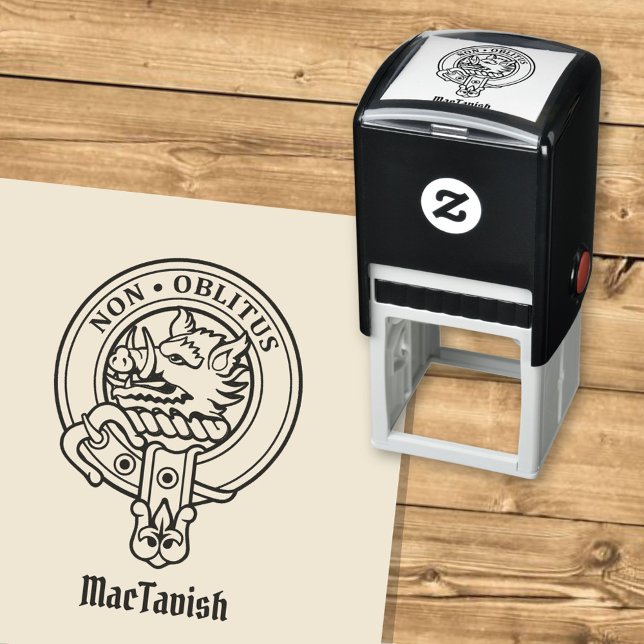 Tampon Auto-encreur Clan MacTavish Crest (Créateur téléchargé)
