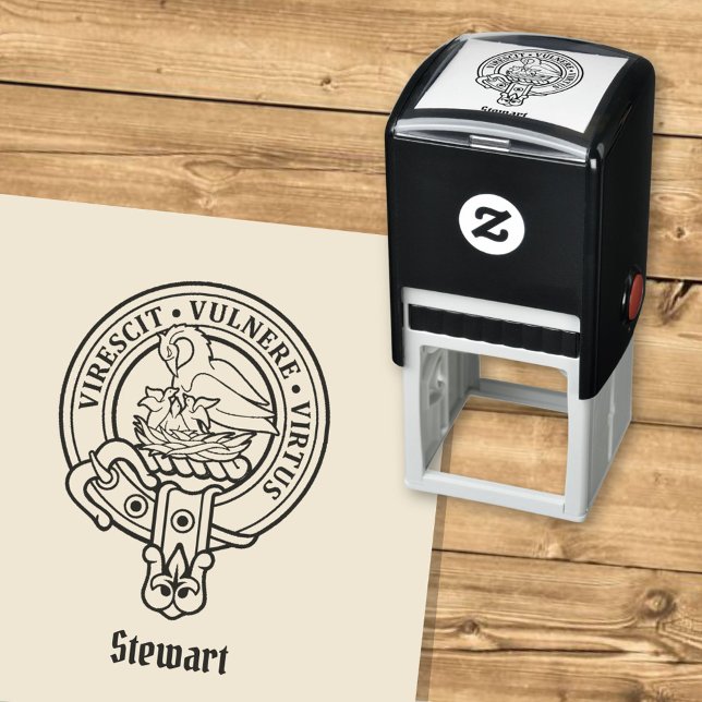 Tampon Auto-encreur Clan Stewart Crest (Créateur téléchargé)