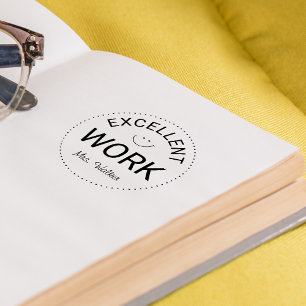 Tampon Auto-encreur Commentaires positifs Excellent travail Enseignant