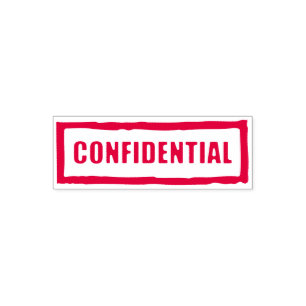 Tampon Auto-encreur Confidentiel