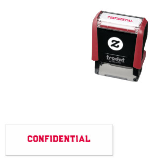 Tampon Auto-encreur Confidentiel