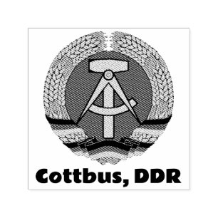 Tampon Auto-encreur Cottbus, Allemagne de l'Est (DDR, RDA) Ossi