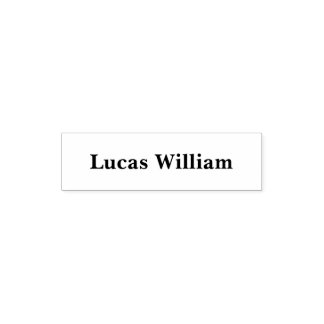 Tampon Auto-encreur Create custom personalized elegant signature name 