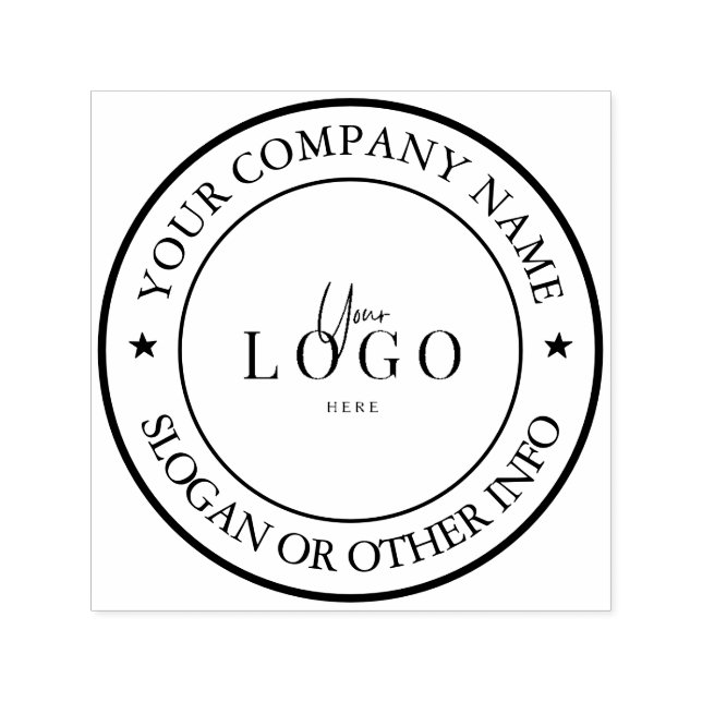 Tampon Auto-encreur Créez votre propre timbre auto-encastré moderne (Design)