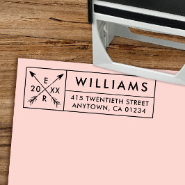 Tampon Auto-encreur Cupidon's Aim Newlysée ou Save The Date Stamp