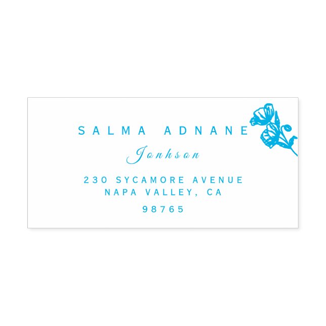 Tampon Auto-encreur Custom Rubber Wedding Stamp  (Design)