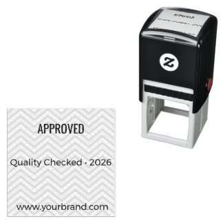 Tampon Auto-encreur Custom Stamp Self Inking Approved Branding Tool