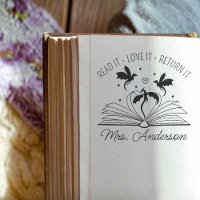 Cute Dragon Library Floral Cultivez votre esprit e