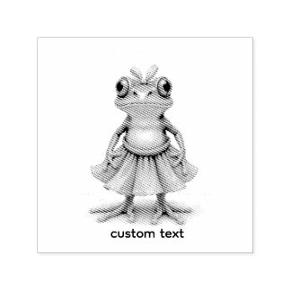 Tampon Auto-encreur Cute grenouille
