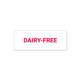 Tampon Auto-encreur Dairy-free Allergy Friendly