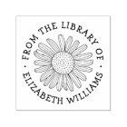 Daisy flower from the library of book custom name