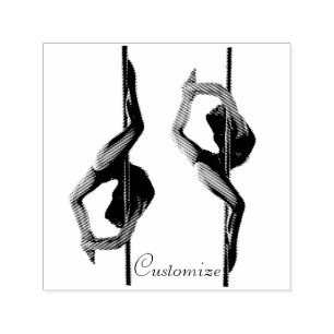 Tampon Auto-encreur Danseuse Thunder_Cove