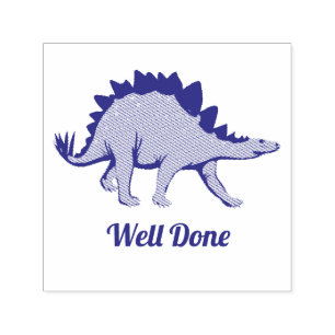 Tampon Auto-encreur Dinosaure mignon Timbre de l'enseignant bien fait