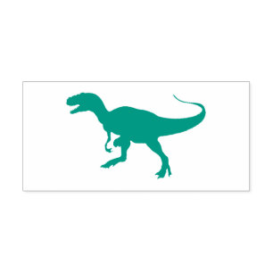 Tampon Auto-encreur Dinosaure vert T-Rex Tyrannosaurus