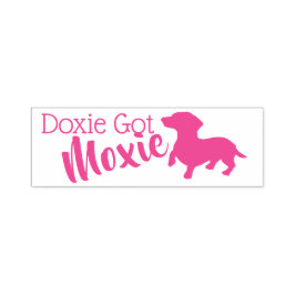Tampon Auto-encreur Doxie A Moxie Auto-Inking Stamp