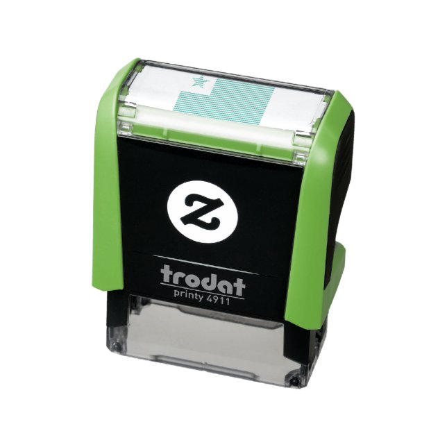 Tampon Auto-encreur drapeau espéranto, (Produit)