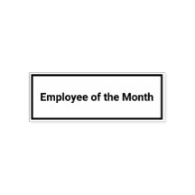 Employé du mois Entreprise