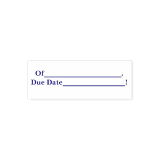 Tampon Auto-encreur Enseignants Date d'échéance Timbre de travail à do