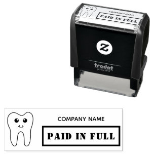 Tampon Auto-encreur Entièrement payé Dentiste moderne Dentiste d'entre