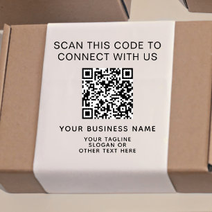 Tampon Auto-encreur Entreprise moderne de code QR