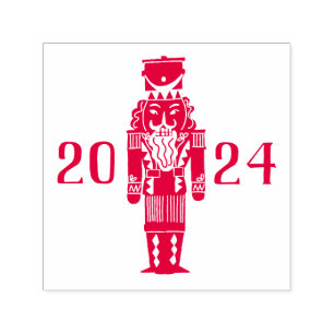Tampon Auto-encreur Fa La La Christmas Nutcracker Ballet Dancer