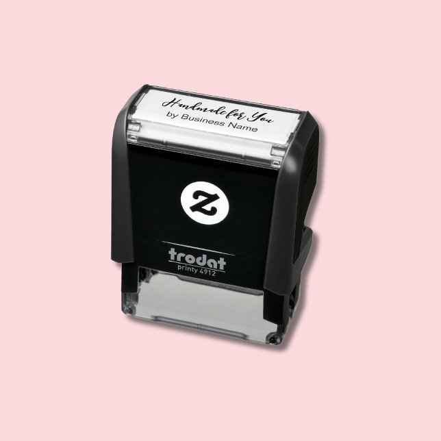 Tampon Auto-encreur Fabricant pour vous par Business Name Modèle texte (Créateur téléchargé)